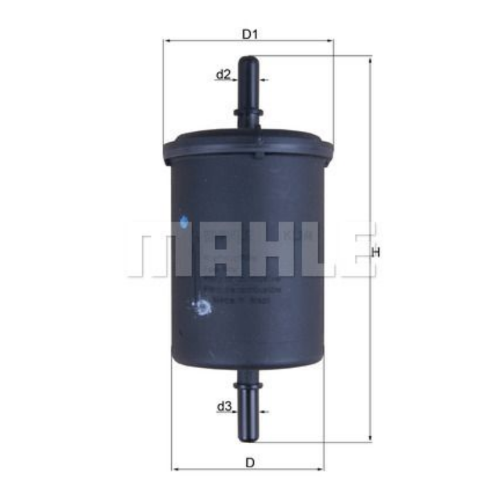 Filtre à carburant KNECHT FILTER KL 248