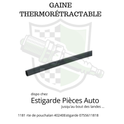 Gaine thermo rétractable  2.00-6.00 mm