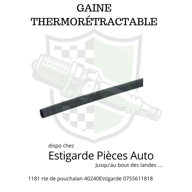 Gaine thermo rétractable  2.00-6.00 mm