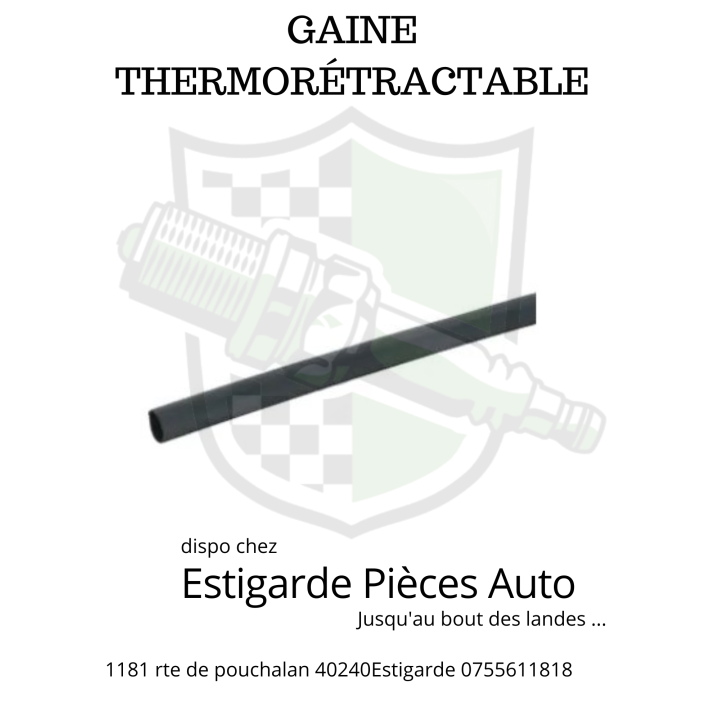 Gaine thermo rétractable  2.00-6.00 mm