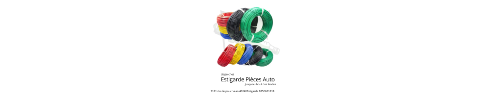 Fils électrique cuivre à la coupe
