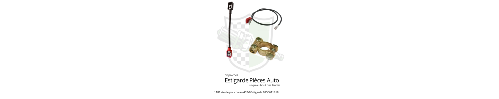 Cosse batterie et pont
