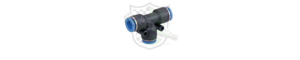 Raccord enfichable en T